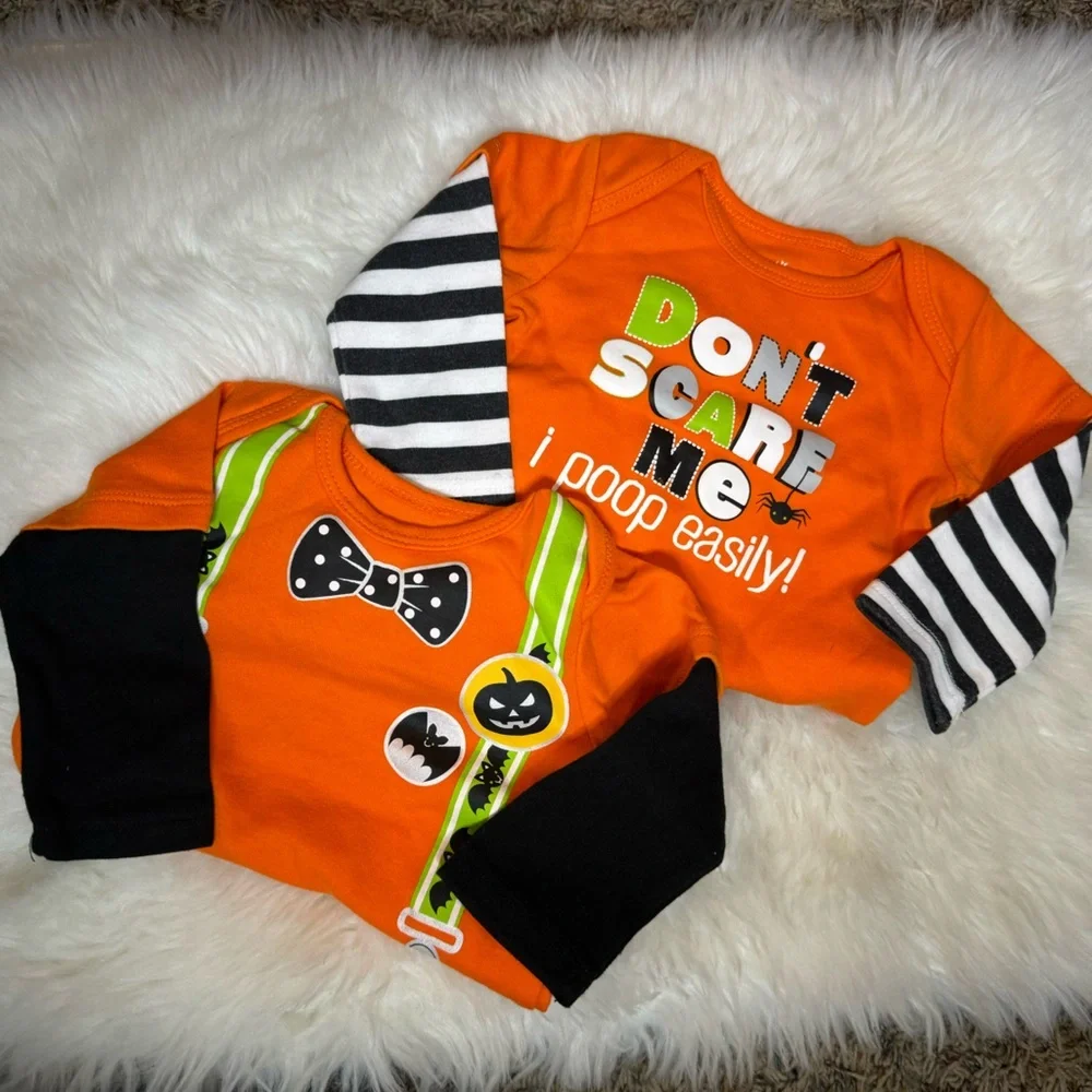 Baby 12 months Halloween one pieces